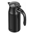 12V/24V Car Electric Kettle with Smart Temperature Control - 800ml - Black