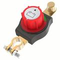 12V/24V Top Post Negative Battery Disconnect Switch Master Switch for Car, Truck, RV and Boat