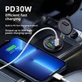 12V/24V USB Charger Socket with Voltage Display for Car, Boat, Motorcycle and Truck