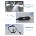 12V Portable Car Electric Water Kettle 1l - Black