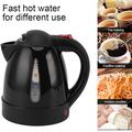 12V Portable Car Electric Water Kettle 1l - Black