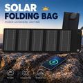 12W 5-Fold Solar Panel Charger for Camping & Outdoor Use