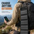 12W 5-Fold Solar Panel Charger for Camping & Outdoor Use
