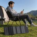 12W 5-Fold Solar Panel Charger for Camping & Outdoor Use