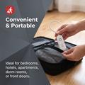 130dB Portable Door and Window Alarm with Flashing Light - White