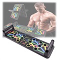 14-in-1 Color Coded Foldable Bodybuilding Push-Up Board