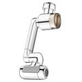 1440 Rotating Filter Faucet Extender with 3 Filters - 4-Mode - Silver