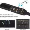 15-Magnet Magnetic Wristband Tool Holder/Organizer - Black
