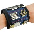 15-Magnet Magnetic Wristband Tool Holder/Organizer - Blue