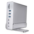 15-in-1 USB-C Docking Station with Stand - Grey