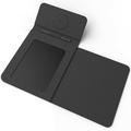15W Foldable Mouse Pad with Wireless Charging Stand & Writing Board