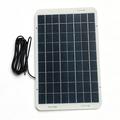 15W Solar Panel Dual Fan Ventilation System for Pet House - IP68, 18V