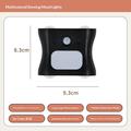 16-Colour Gradient RGB LED Night Light with Motion Sensor - Up/Down Light Projection
