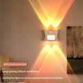 16-Colour Gradient RGB LED Night Light with Motion Sensor - Up/Down Light Projection