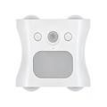 16-Colour Gradient RGB LED Night Light with Motion Sensor - Up/Down Light Projection - White
