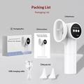 2-in-1 Electric Ear Wax Removal Tool with Ear Dryer - White