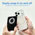 2-in-1 MagSafe Suction Cup Phone Holder with Ring - Black