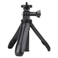 2-in-1 Mini Tripod Selfie Stick for DJI, Insta360 and GoPro - Black