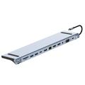 2003U2 12-in-1 USB-C Docking Station with Laptop Stand - HDMI/VGA/USB-A/USB-C/SD/TF