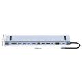 2003U2 12-in-1 USB-C Docking Station with Laptop Stand - HDMI/VGA/USB-A/USB-C/SD/TF