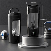 23652D Electric Protein Shaker Bottle 700ml - Black