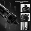 23652D Electric Protein Shaker Bottle 700ml - Black