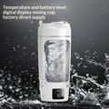 23652D Electric Protein Shaker Bottle 700ml - White