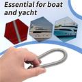 2912S Stainless Steel Hatch Spring Support for Boat, Yacht Door - Silver