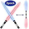 2-in-1 Space Sword / Lightsaber - 2 Pcs. - Red / Blue