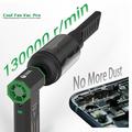 2UUL DA970 Cuul Fan Vac Pro 3-in-1 Turbine Fan Kit - 130000RPM Cooling, Cleaning, Vacuum Tool