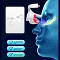 2nd Gen Wireless Eye Care Massager for Heat Compress/Red Light Therapy - White