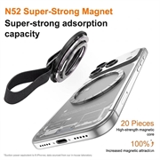 3-in-1 Magnetic Phone Grip Ring Stand