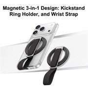 3-in-1 Magnetic Phone Grip Ring Stand