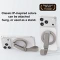 3-in-1 Magnetic Phone Grip Ring Stand - Grey