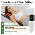 36 Jade Stone Double-Sided Heating Pad with 9 Temperature Levels