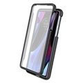 360 Protection Series Motorola Edge 30 Pro Case - Black / Clear