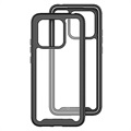 360 Protection Series Xiaomi Redmi 10C Case - Black / Clear