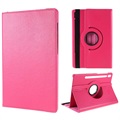 Samsung Galaxy Tab S8 360 Rotary Folio Case - Hot Pink