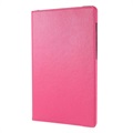 Samsung Galaxy Tab S8 360 Rotary Folio Case - Hot Pink