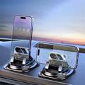 360 Rotating Car Phone Holder with Automatic Locking - Black