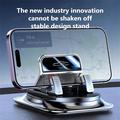 360 Rotating Car Phone Holder with Automatic Locking - Black