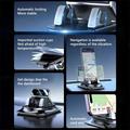 360 Rotating Car Phone Holder with Automatic Locking - Black