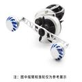 38mm Aluminum Alloy Fishing Reel Power Knob for DAIWA, SHIMANO - Silver / Blue