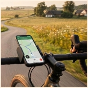 3MK BikeGrip Universal Bicycle Phone Holder - 4.7-7" - Black