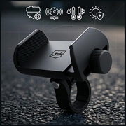 3MK BikeGrip Universal Bicycle Phone Holder - 4.7-7" - Black