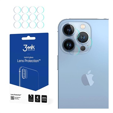 3MK Hybrid iPhone 13 Pro Camera Lens Tempered Glass Protector - 4 Pcs.