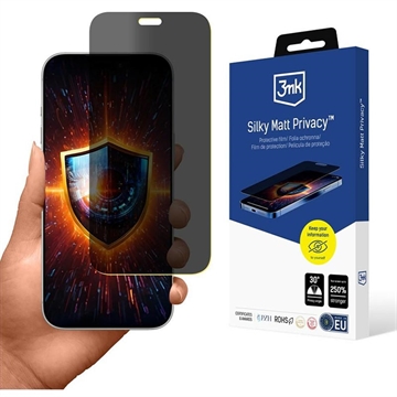 iPhone 18 Pro Max 3MK Silky Matt Privacy Film Screen Protector