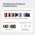 4-in-1 25W Qi2.2 Magnetic Wireless Charging Station with Night Light - White