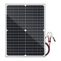 40W Portable Solar Panel Charger for Camping, Boat & RV