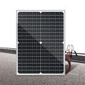 40W Portable Solar Panel Charger for Camping, Boat & RV